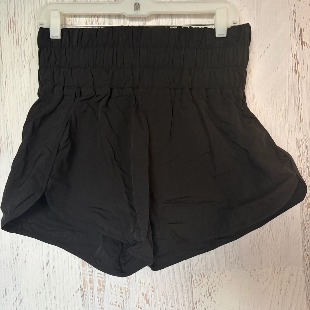Zenana Outfitters High Waist Black Women's Shorts